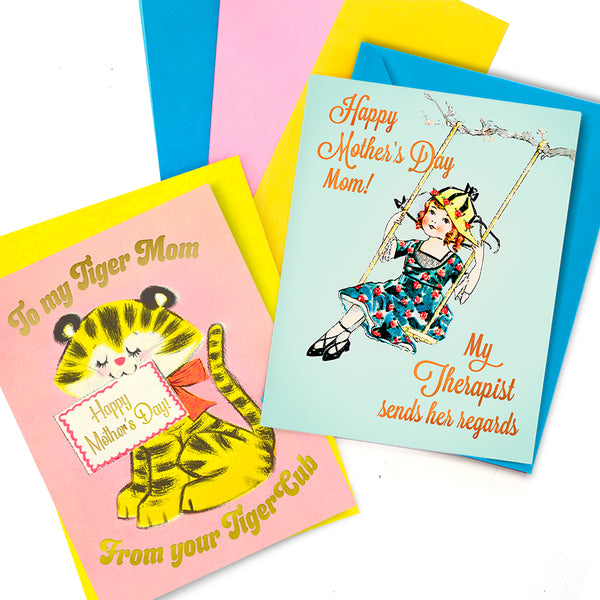 To My Tiger Mom From Your Tiger Cub Happy Mother's Day Card