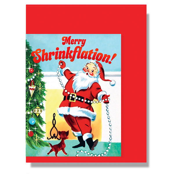 Merry Shrinkflation! Card