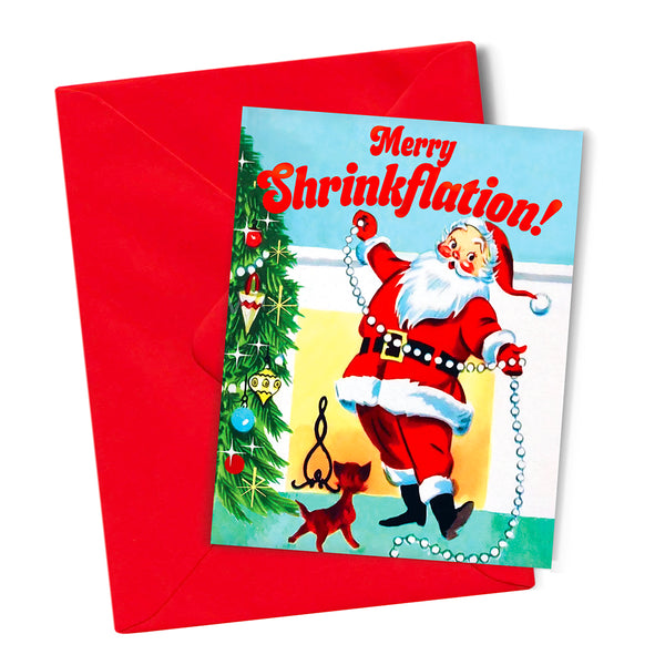 Merry Shrinkflation! Card