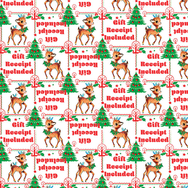 Gift Receipt Included Wrapping Paper