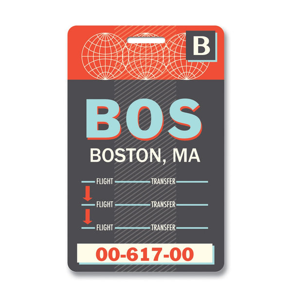 Boston Luggage Tag