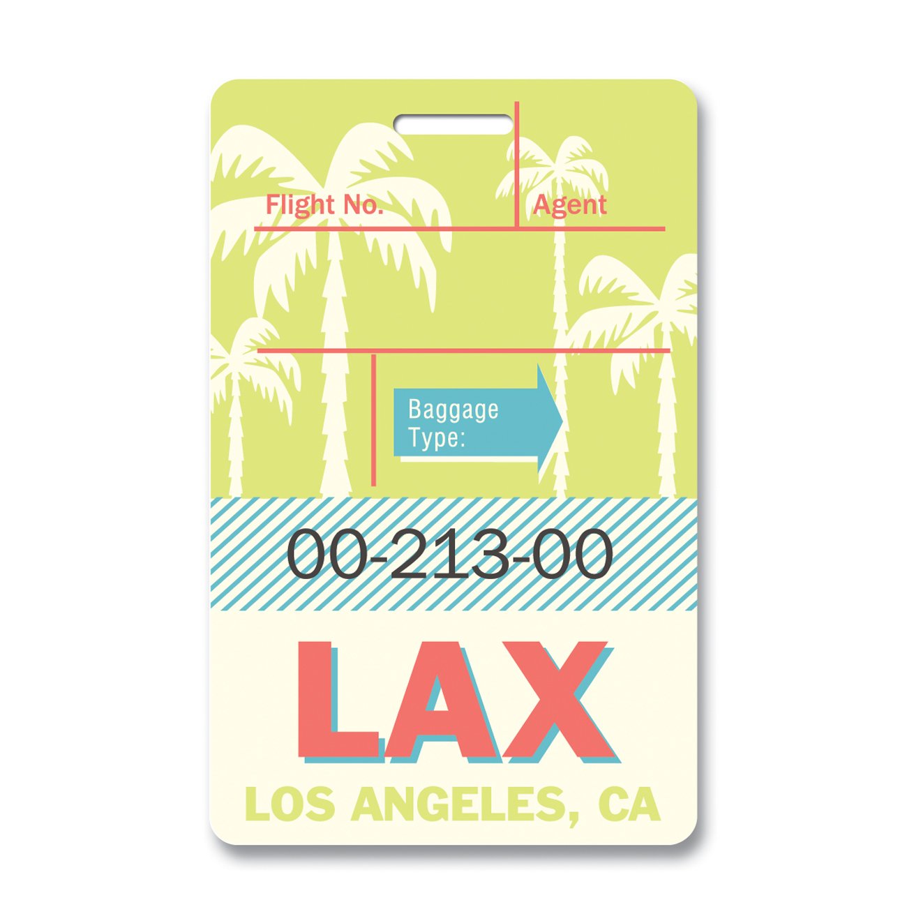 Los Angeles Luggage Tag