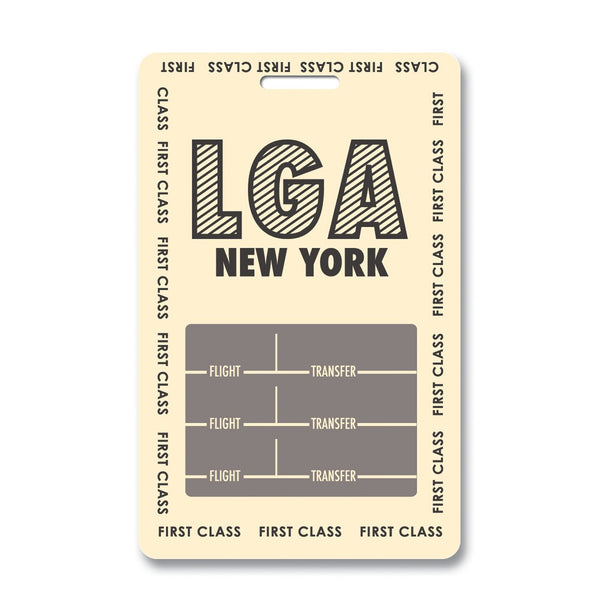 New York La Guardia Luggage Tag