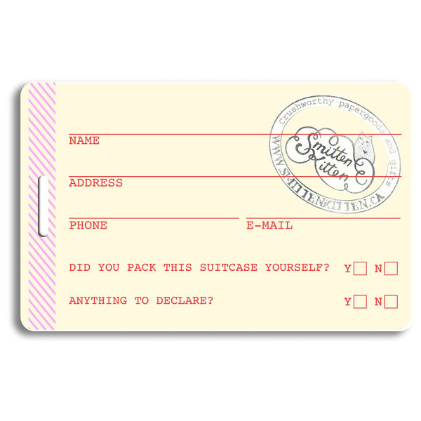 Tokyo Narita Luggage Tag