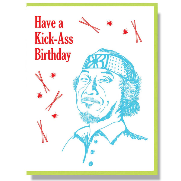 RIP Pat Morita Card