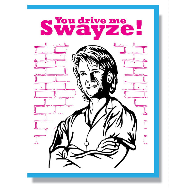 RIP Patrick Swayze Card