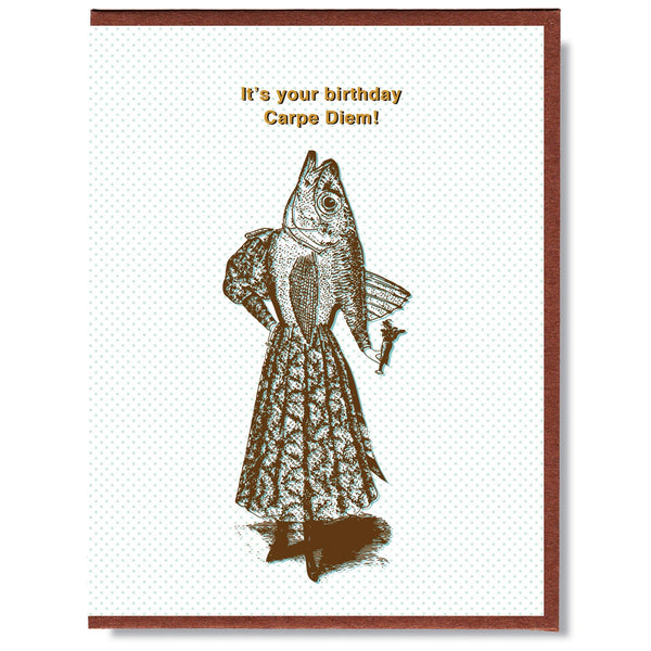 Carpe Diem Birthday Card