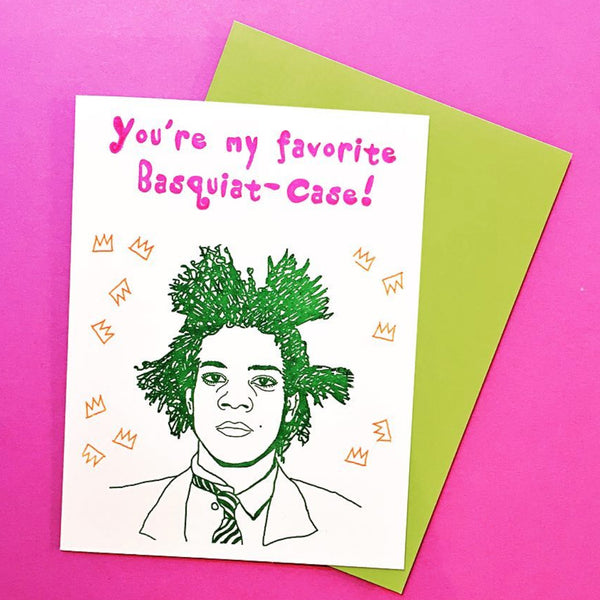 RIP Jean-Michel Basquiat Card