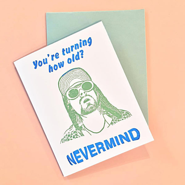 RIP Kurt Cobain Card