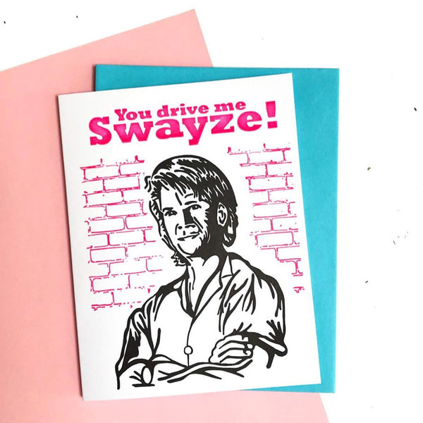 RIP Patrick Swayze Card