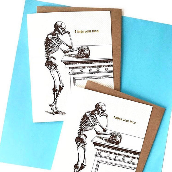 I Miss Your Face Card