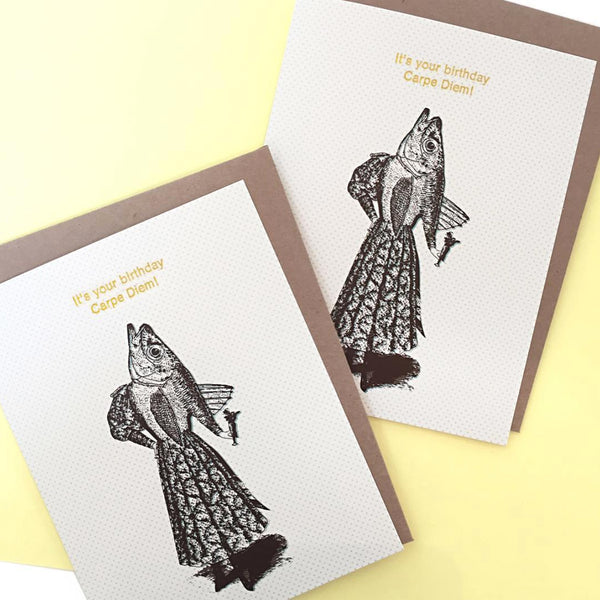 Carpe Diem Birthday Card