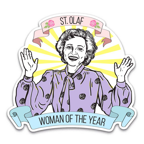RIP Betty White Vinyl Sticker