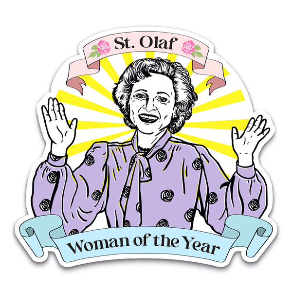 RIP Betty White Vinyl Sticker
