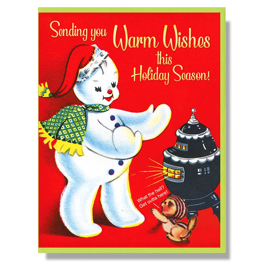 Sending You Warm Wishes This Holiday Season! Christmas Card