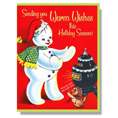 Sending You Warm Wishes This Holiday Season! Christmas Card