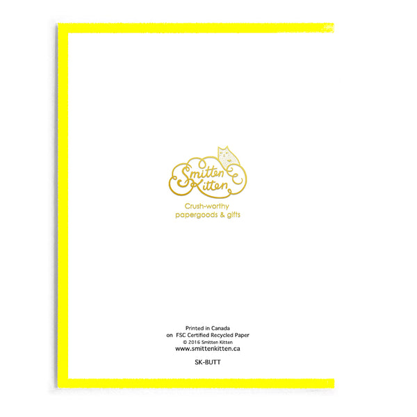 I Wanna Lick Your Butt Card