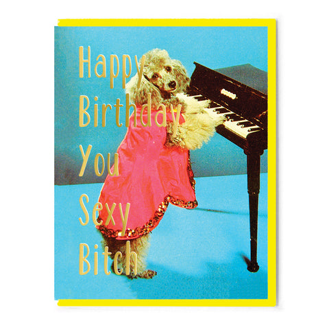 Sexy Bitch Birthday Card