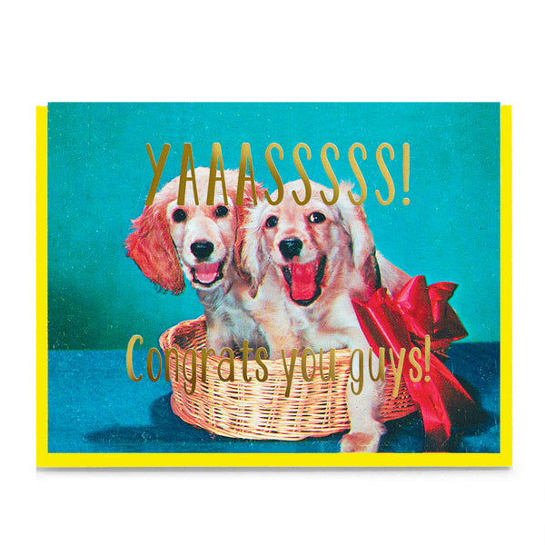 Congrats You Guys Card