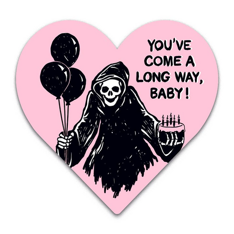 You've Come A Long Way, Baby! Grim Reaper Vinyl Sticker