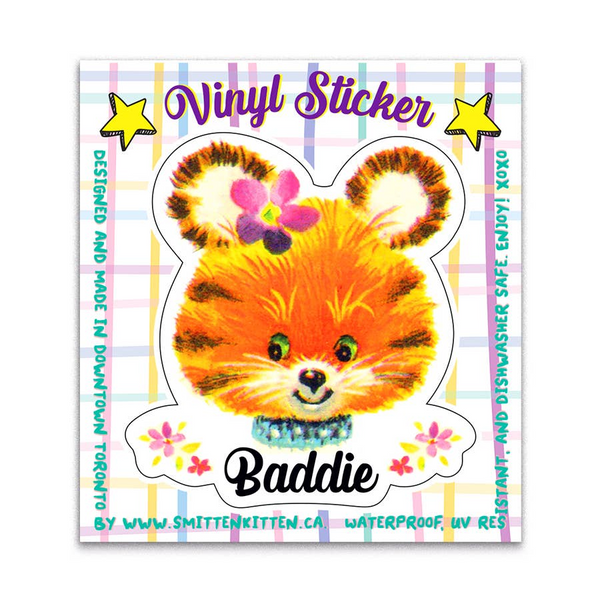 Baddie Vinyl Sticker