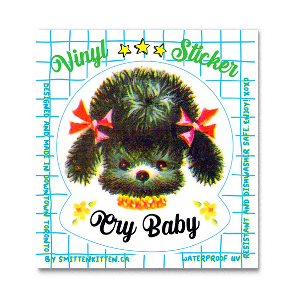 Cry Baby Vinyl Sticker