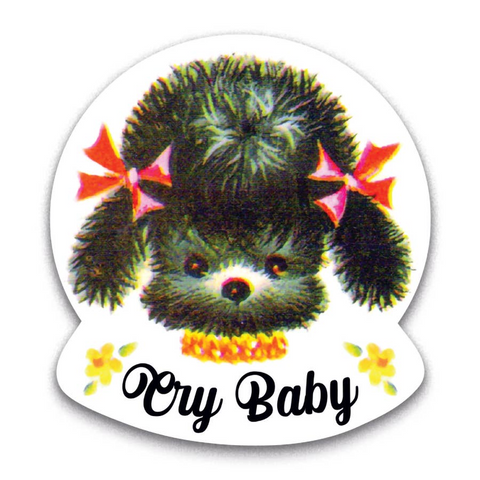 Cry Baby Vinyl Sticker