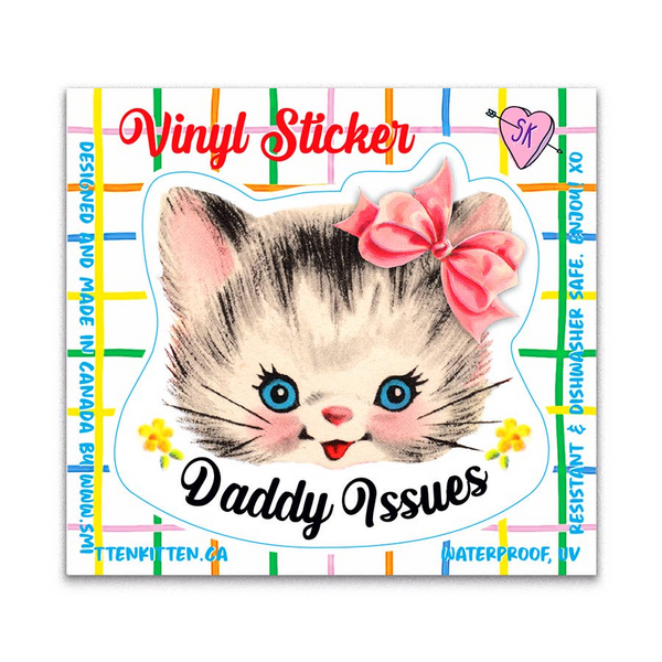 Daddy Issues Vinyl Sticker