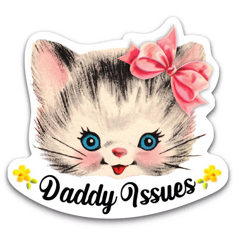 Daddy Issues Vinyl Sticker