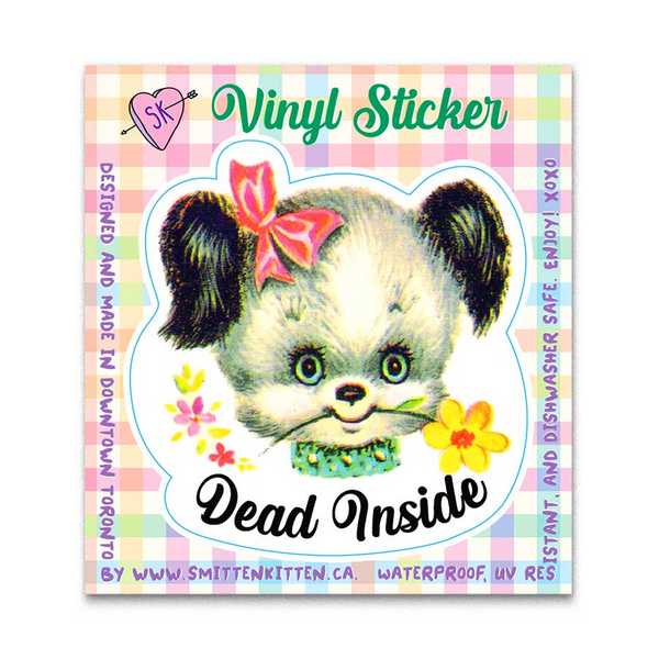 Dead Inside Vinyl Sticker
