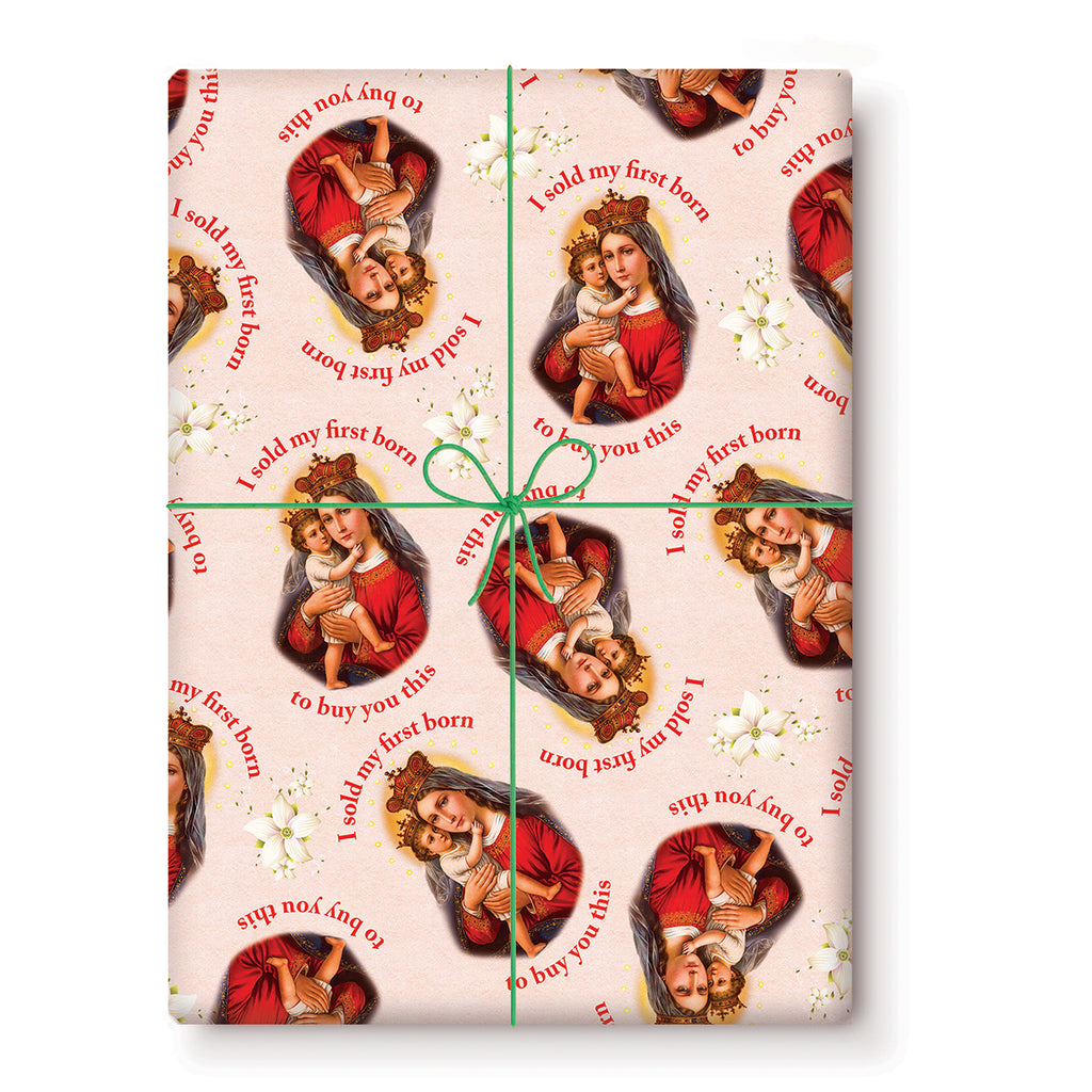 First Born Wrapping Paper – Smitten Kitten