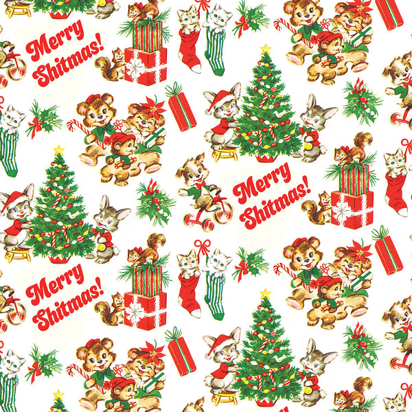 Merry Shitmas Wrapping Paper