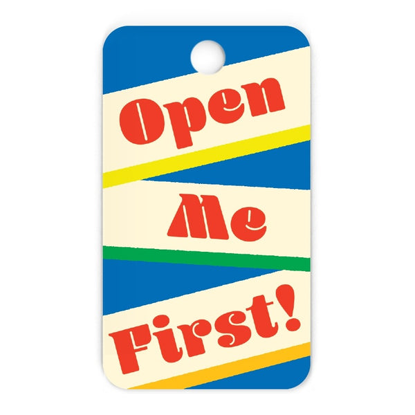 Open! Open! Open! Gift Tags