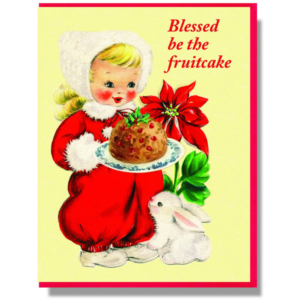 Blessed Be The Fruitcake Card