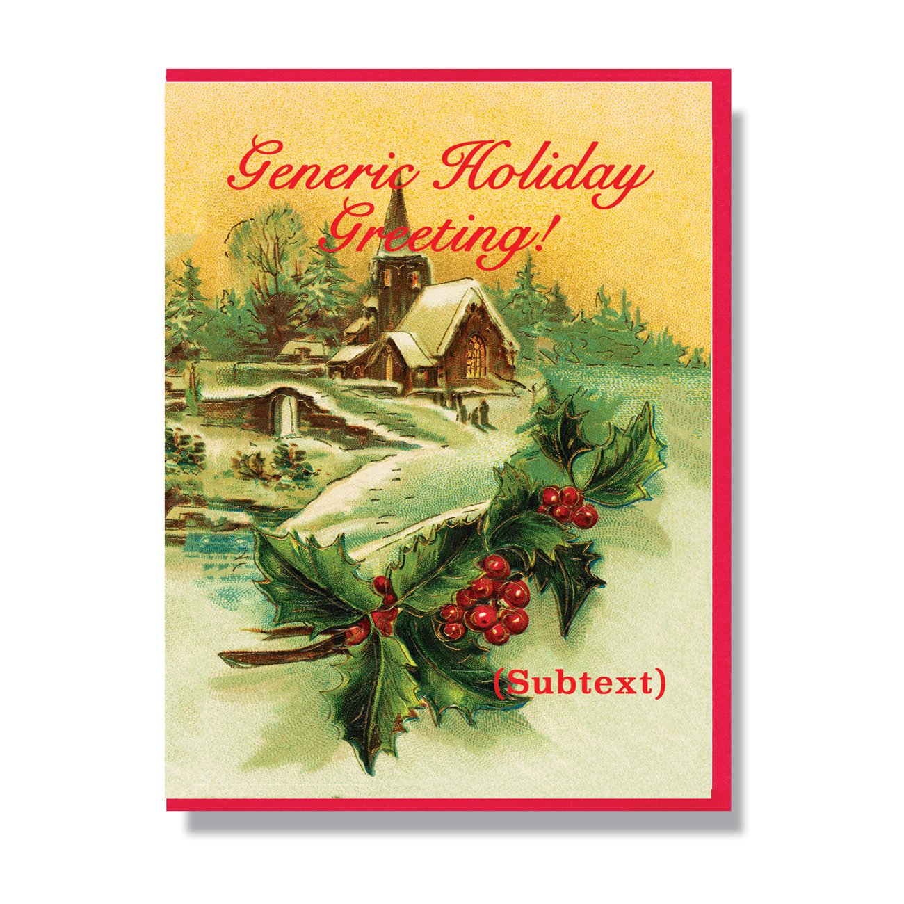 Generic Holiday Greeting Card