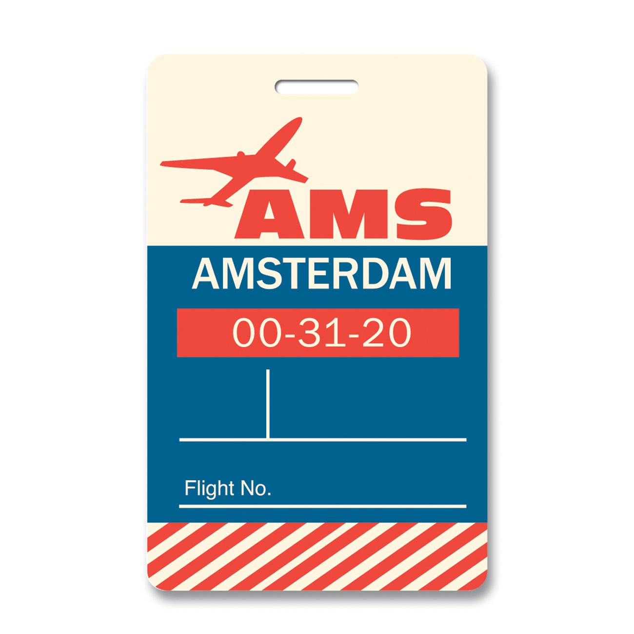 Amsterdam Luggage Tag