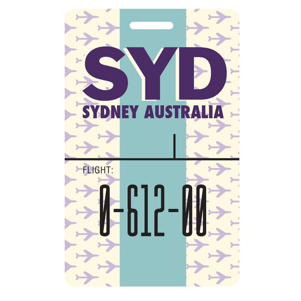 Sydney Luggage Tag