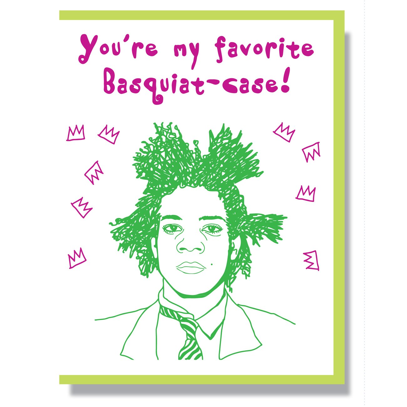 RIP Jean-Michel Basquiat Card