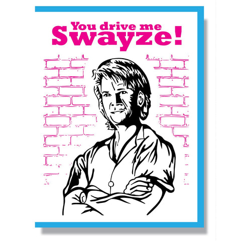 RIP Patrick Swayze Card