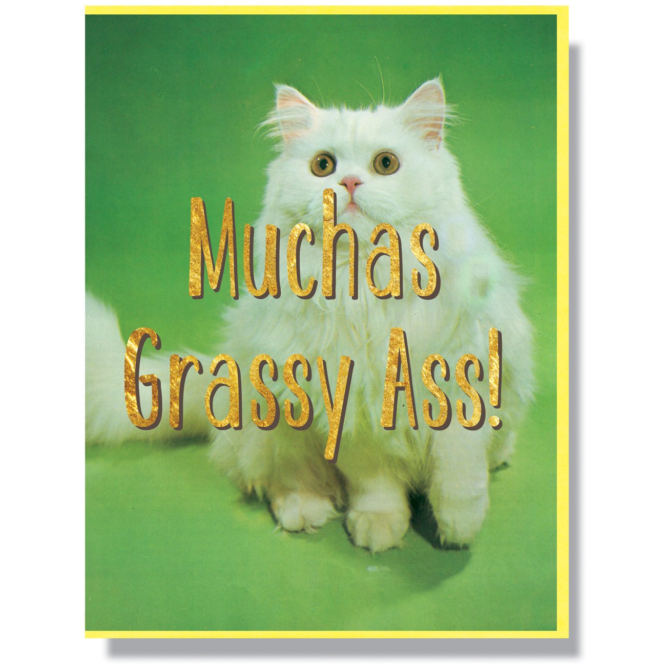 Muchas Grassy Ass Card