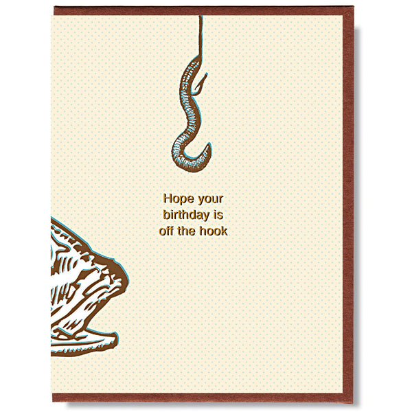 Off The Hook Birthday Card