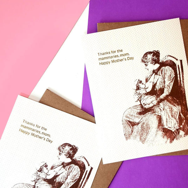 Mother's Day Mammaries Card